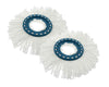 LEIFHEIT Clean Twist Disc Microfibre Mop Heads Pack of 2 - Leifheit