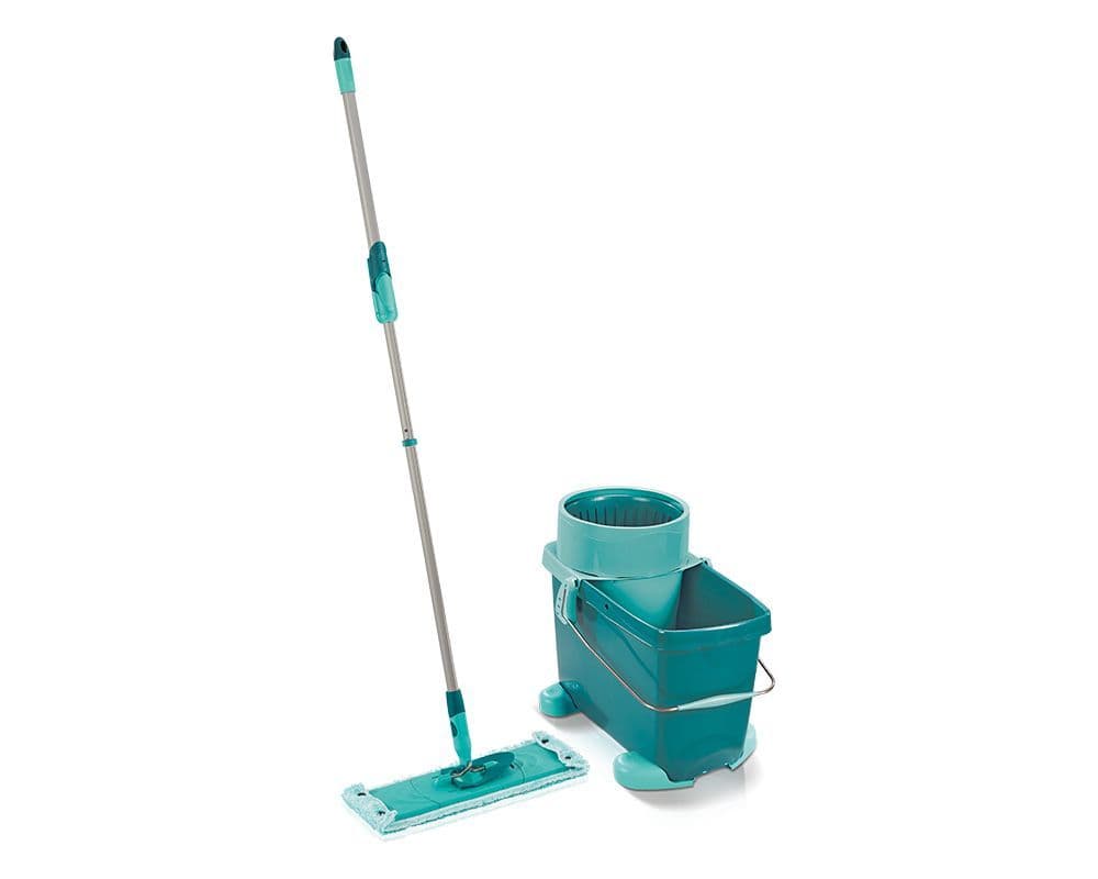 LEIFHEIT Clean Twist Medium Mobile Bucket and Mop Set - Leifheit