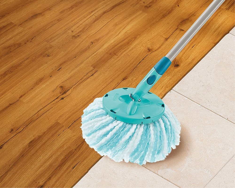 LEIFHEIT Clean Twist Micro Duo Disc Mop Head - Leifheit