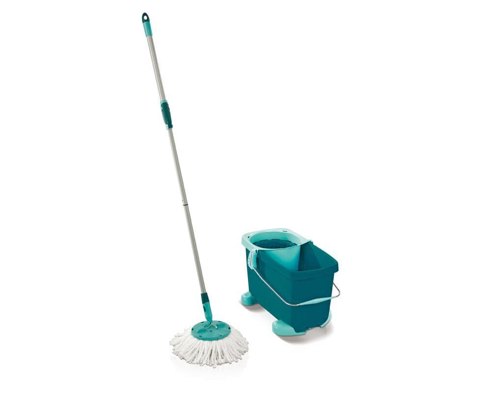 LEIFHEIT  Clean Twist Mobile Mop And Bucket Set - Leifheit