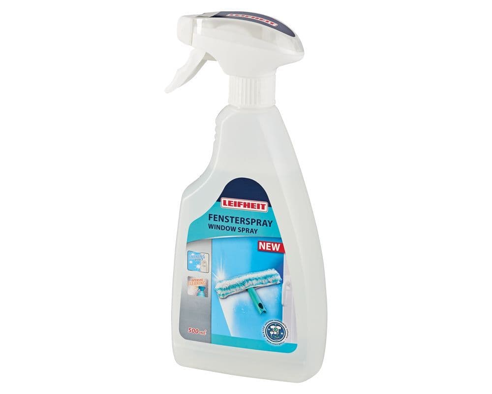 LEIFHEIT Glass Mirror Window Cleaning Liquid Spray Bottle 500ml - Leifheit