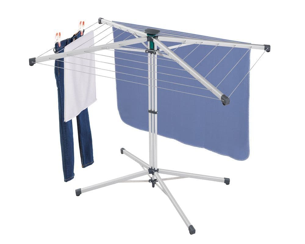 LEIFHEIT LinoPop-Up 140 Compact Fold Away Rotary Washing Line Airer Dryer 14m - Leifheit