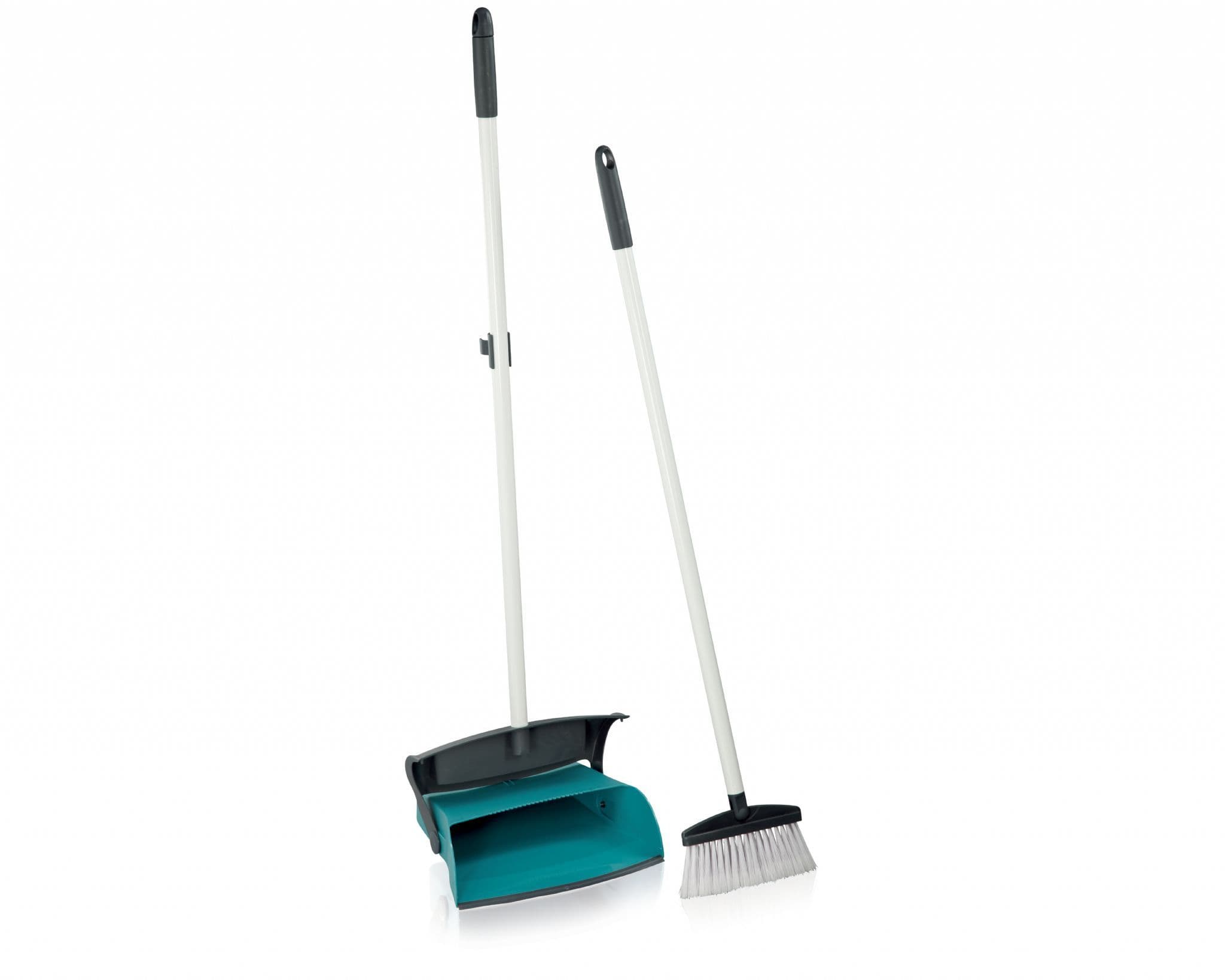 LEIFHEIT Long Handled  Dustpan And Brush Set - Leifheit