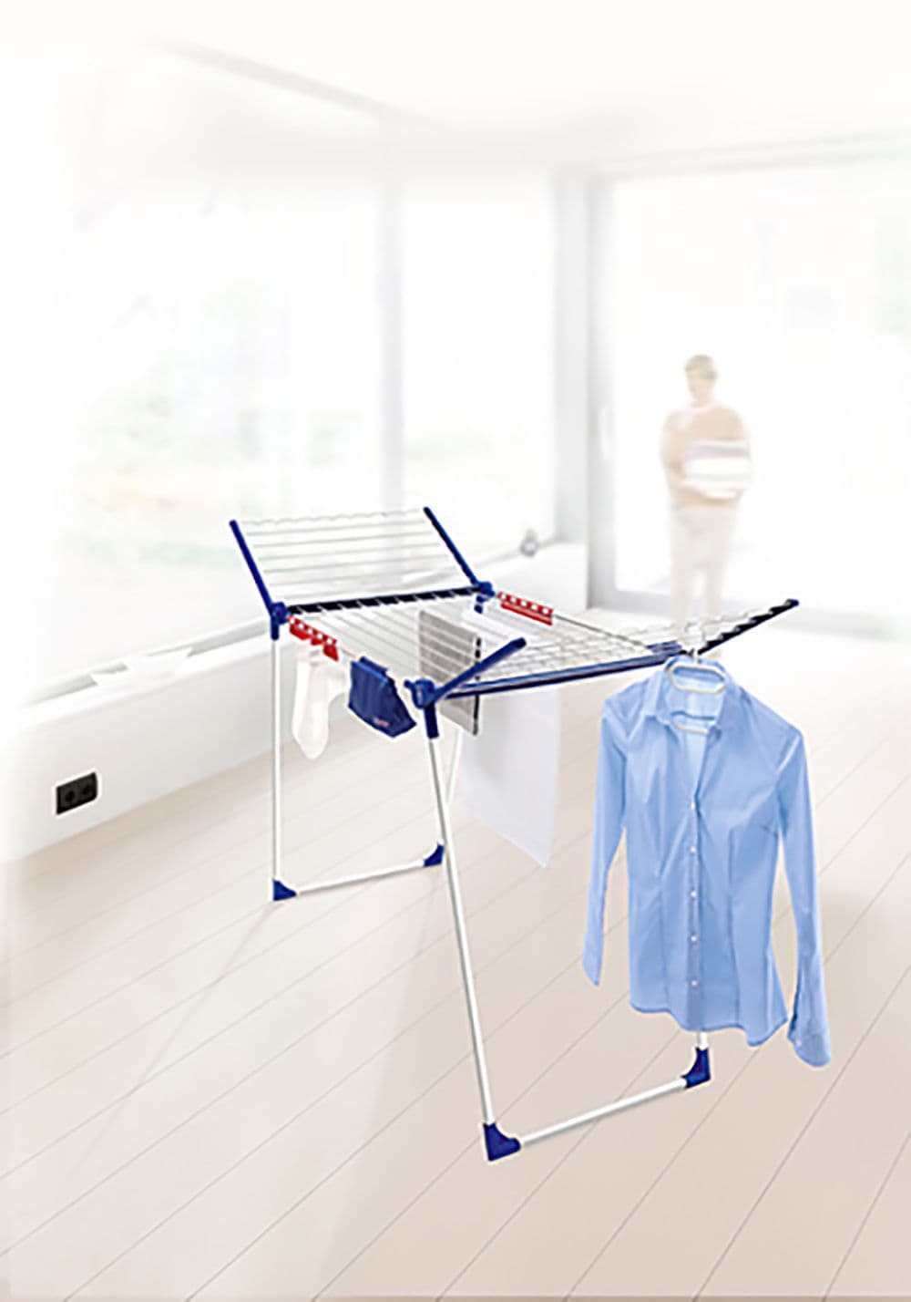 LEIFHEIT Pegasus 200 Solid Comfort Free Standing Clothes Laundry Airer Dryer - Leifheit