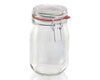 LEIFHEIT  Preserving and Storage Glass Jar With Clip Top Fastening Seal 1140ml - Leifheit