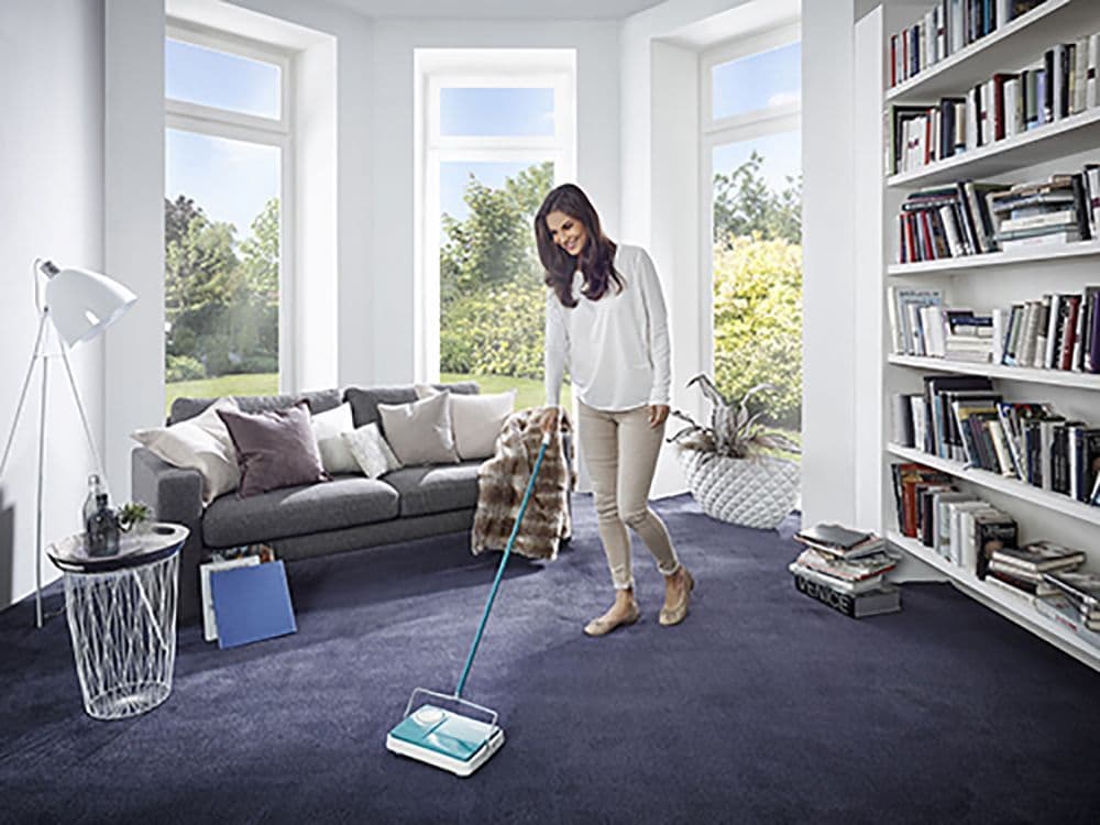 LEIFHEIT  Regulus Floor Cleaning Manual Carpet Sweeper - Leifheit