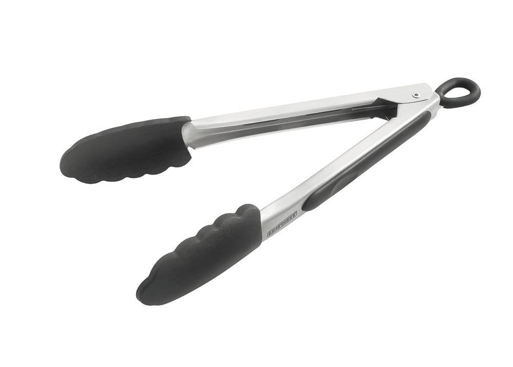 LEIFHEIT Silicone Coated BBQ Grill Kitchen Tongs 23cm - Leifheit