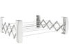 LEIFHEIT Teleclip 42 Extendable Wall Mounted Dryer - Leifheit