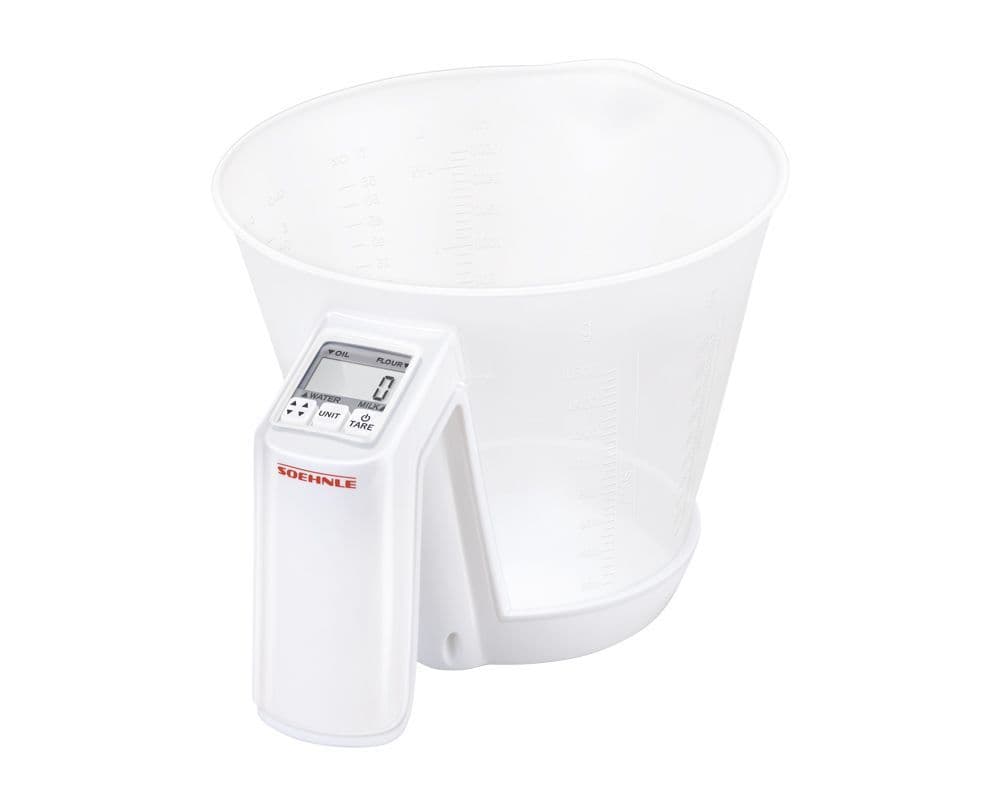 SOEHNLE Baking Star Weighing Jug Bowl Digital Kitchen Weighing Scales - Leifheit