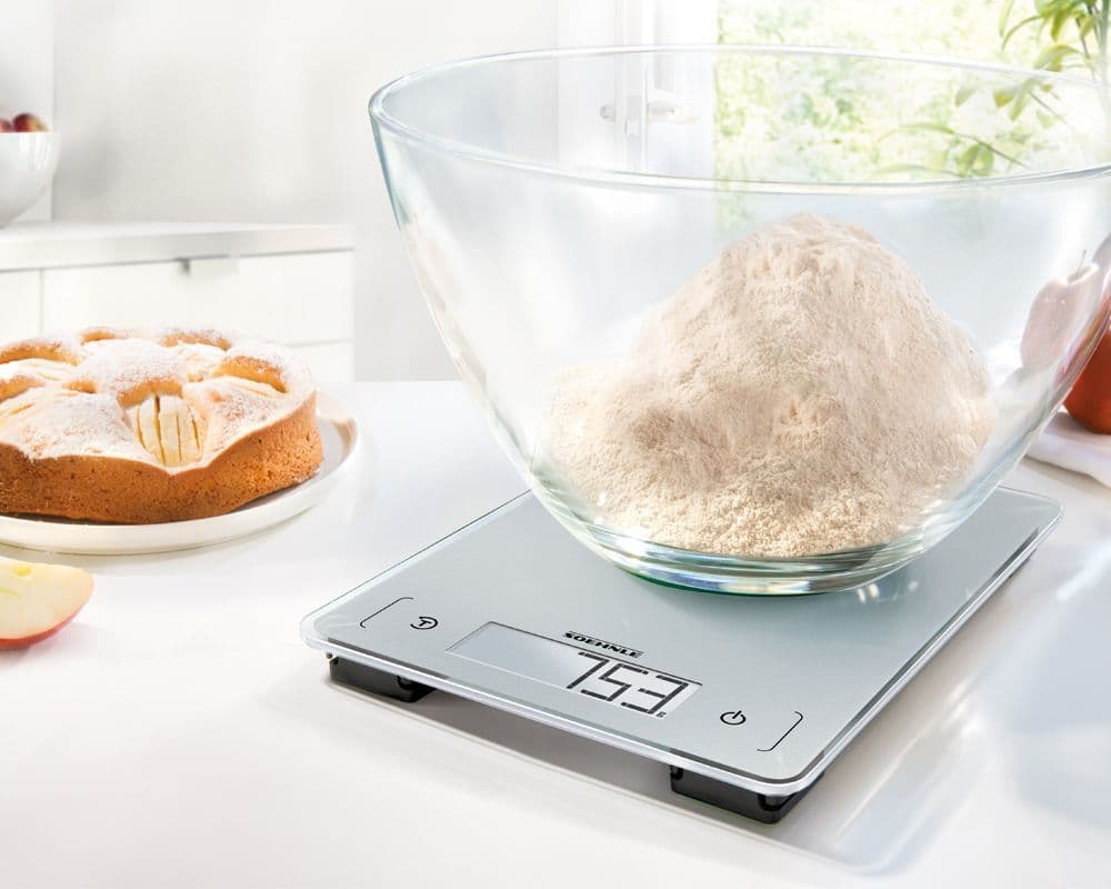 SOEHNLE Page Dishwasher Safe Water Proof Digital Kitchen Weighing Scales - Leifheit