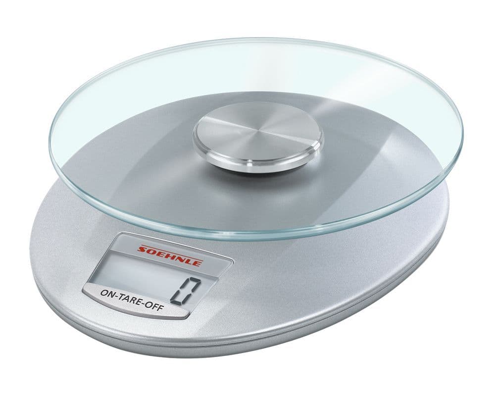 SOEHNLE Roma Digital Kitchen Weighing Scales Silver - Leifheit